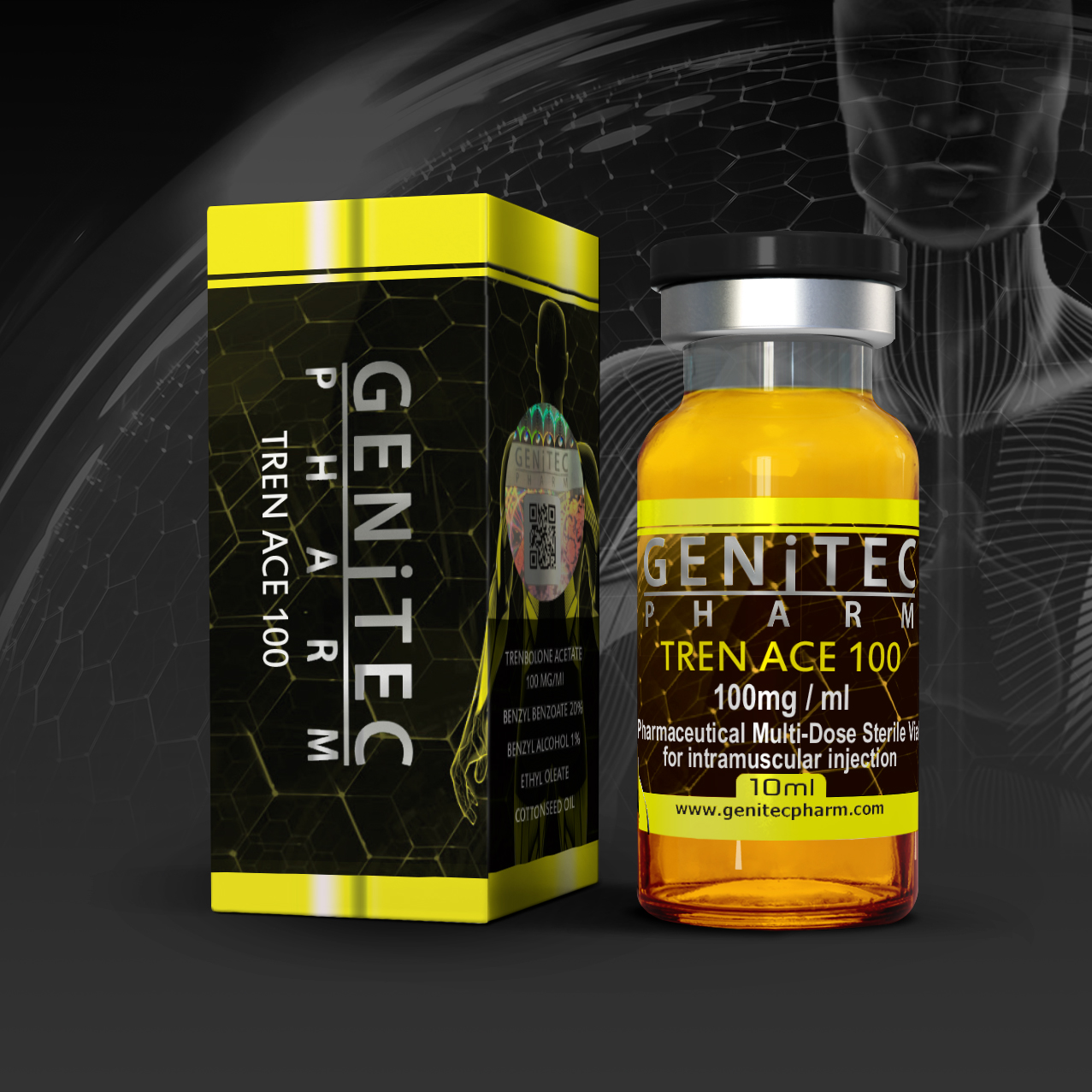 Genitec Pharm Trenbolone Acetate Mg Anabolicsza