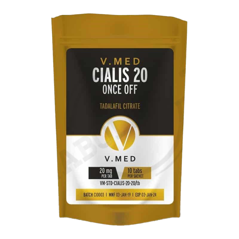 Cialis Once Off 20 V-Med Labs