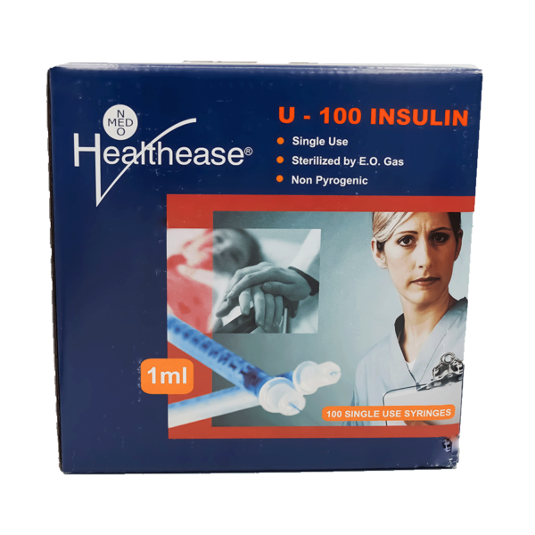 1ml Insulin Syringe & Needle - Sold Per 10 - Image 2