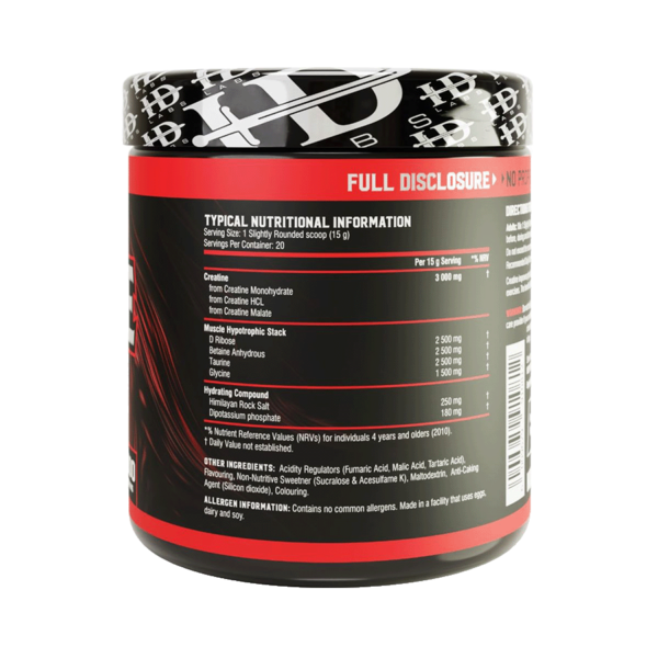 HD Labs ~ Creatine Ultra