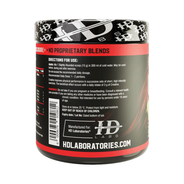 HD Labs ~ Creatine Ultra