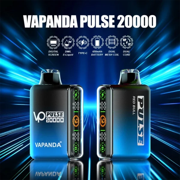 CANNABIS ~ Vapanda Pulse - 20 000 Puff Disposable Vape